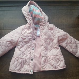Light weight light pink winter jacket